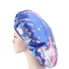Image 18: Extra Large Long Hair Care Satin Bonnet Cap Night Sleep Hat Head Wrap Cover
