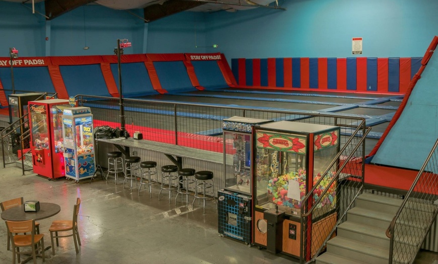 Image 7: Ninety Minute Jump Pass with Wall-to-Wall Trampolines and Inflatables!
