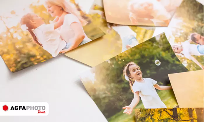 De 100 à 400 tirages photo format 10 x 15 cm avec AgfaPhoto Print
