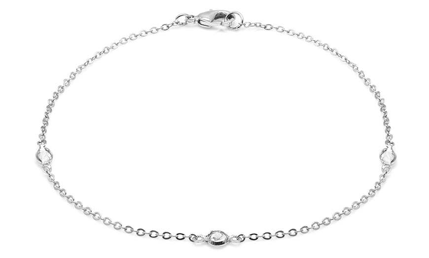 Image 4: Crystals from Swarovski® Anklet