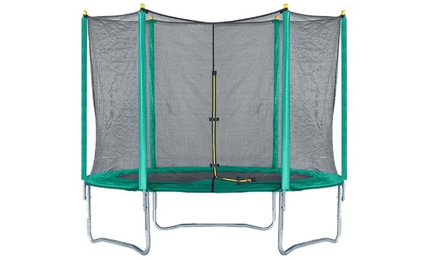 Image 2: Trampoline with Enclosure