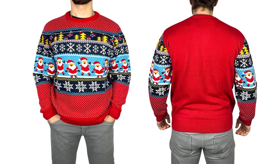 Image 9: Maglione in stile natalizio unisex