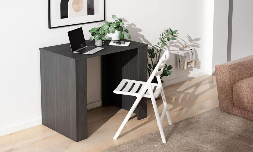 Image 27: Extendable Console Table for 8 Diners