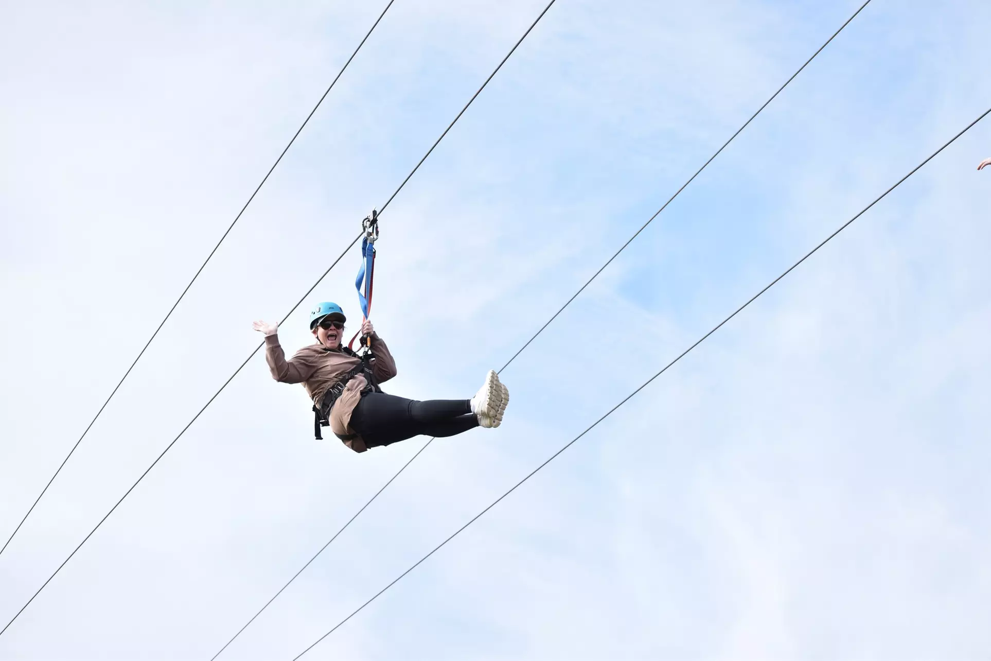 Fly Together on 5 Separate Zip Lines to Ride!!!