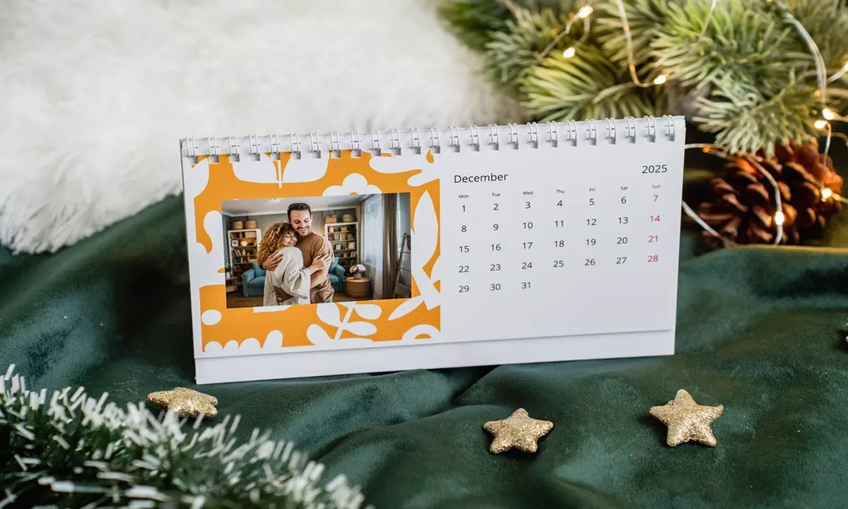 Calendrier de bureau personnalisable avec Colorland