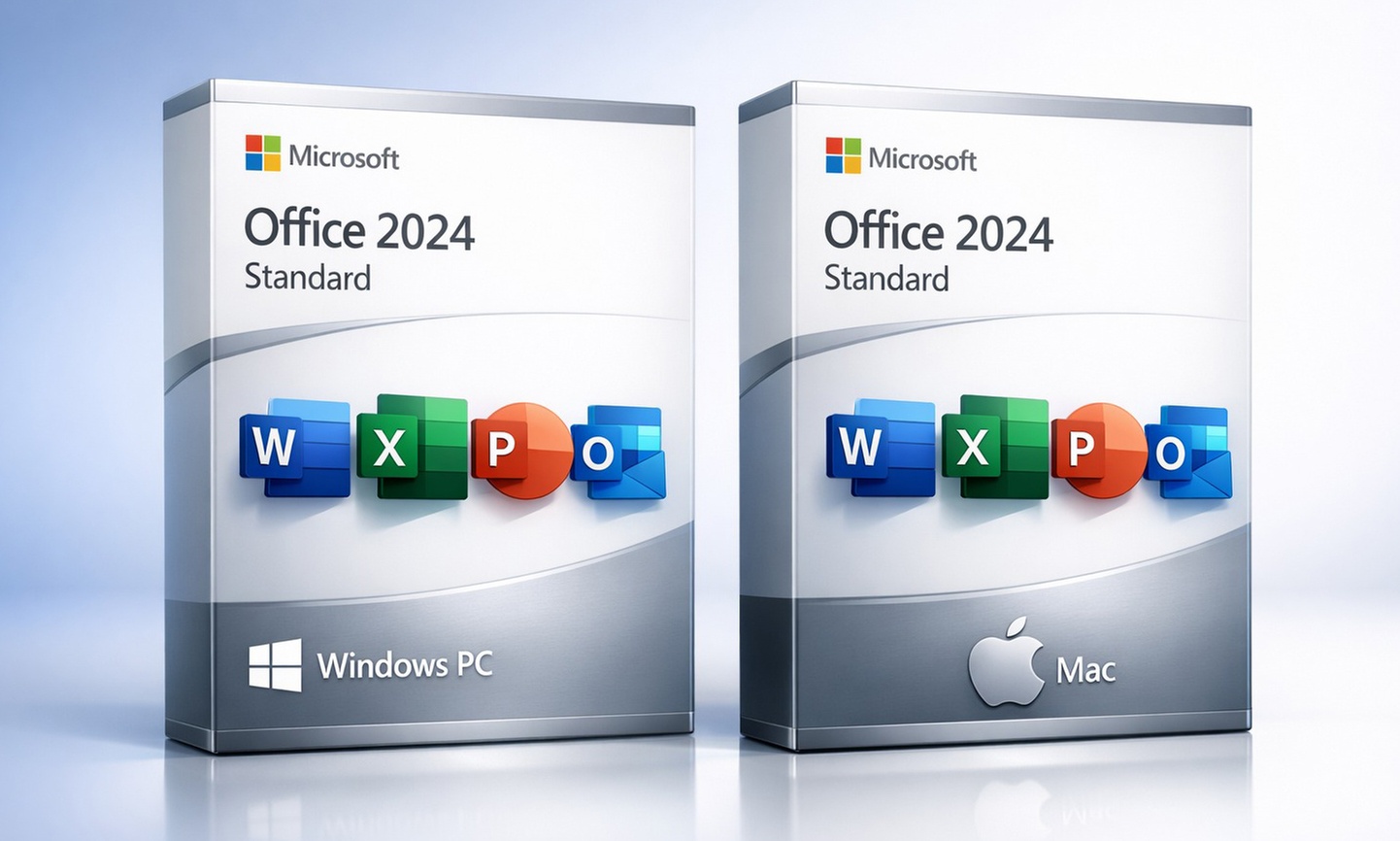 Microsoft Office 2024 Standard for Windows or Mac – Lifetime License