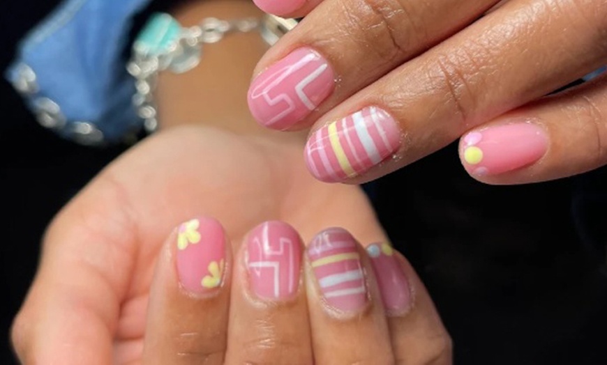 Image 5: Classic Manicure Plus Classic Pedicure W/ Himalayan Salt Soak & More