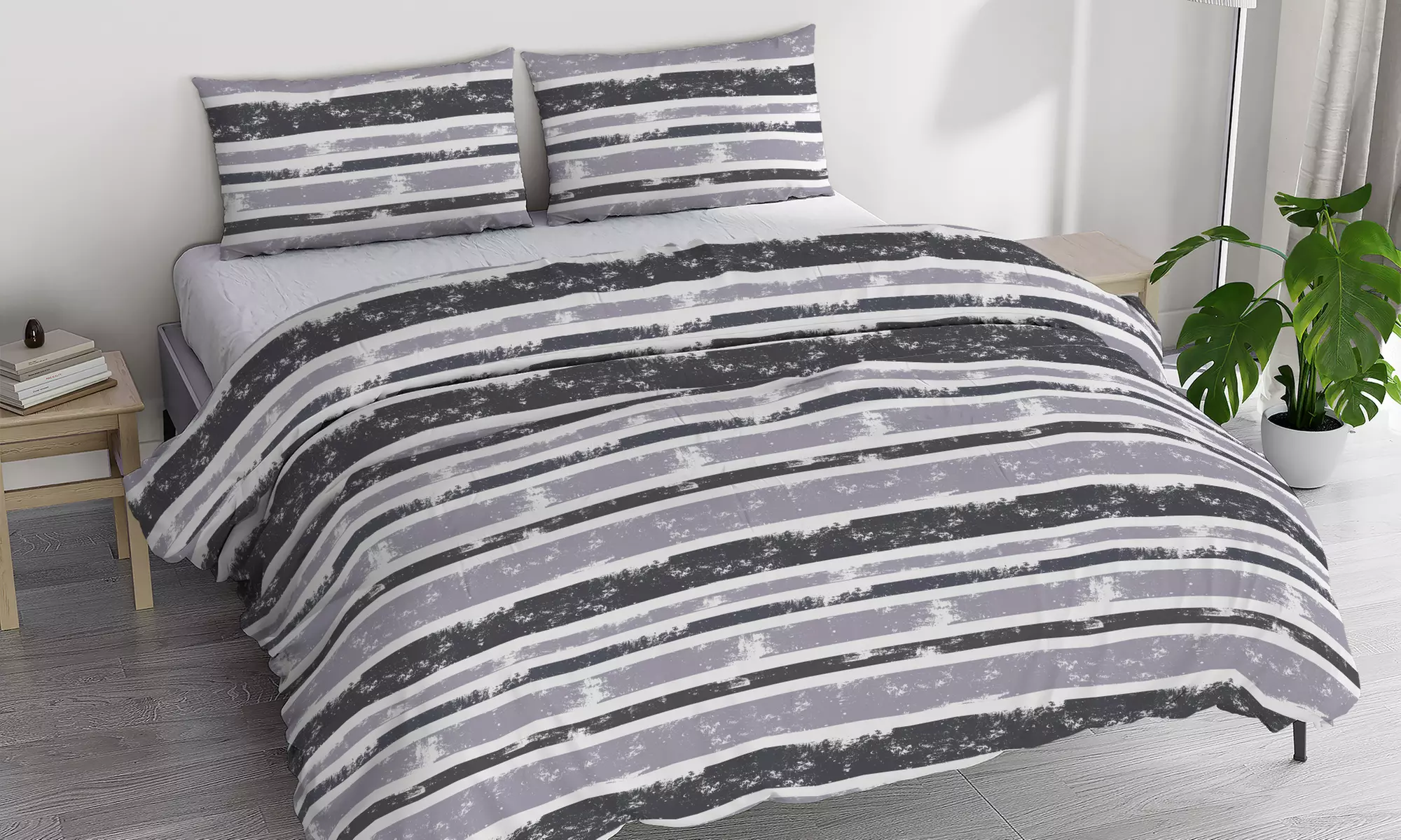 Parure copripiumino in cotone Made in Italy