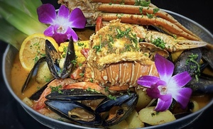 Seafood Delights with $50 or $100 Toward Food & Drinks 