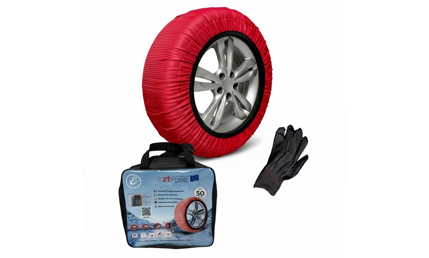 Image 2: Calze da neve auto omologate EN 16662-1