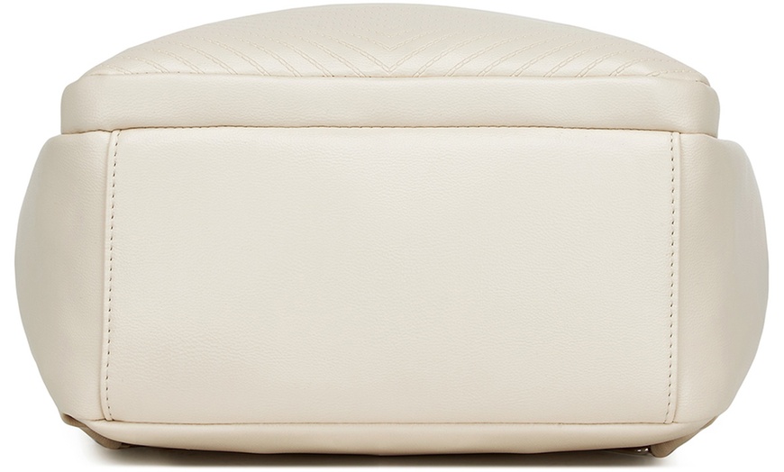 Image 4: Women's PU Leather Backpack