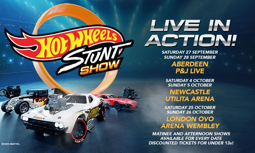 Image 1: Hot Wheels Stunt Show Live in the UK on 26th October!