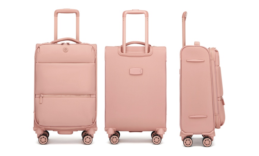 Image 21: Leichter Softshell-Reisekoffer 20 Zoll