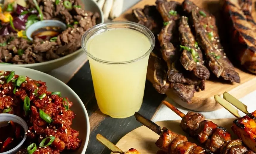 Enjoy Korean BBQ with $50 or $75 Towards Food and Drinks