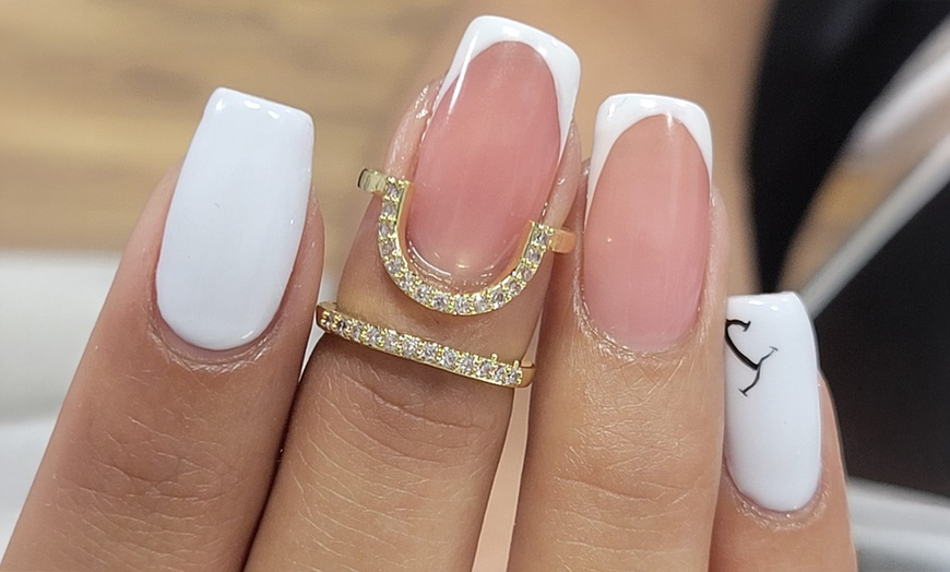 Image 2: Choose from Classic or Gel  Manicure / Pedicure