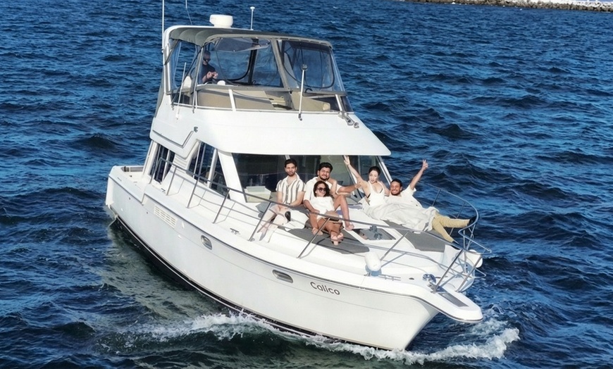 Image 2: Private Yacht Charters for Up to 6 People in Marina del Rey, CA