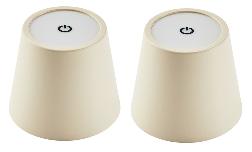 Image 33: One or Two Cordless LED Bottle Stopper Lamps with 3 Light Modes