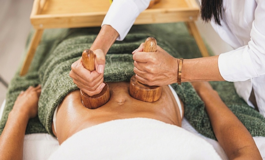 Image 3: 2, 4 o 6 sesiones de maderoterapia y presoterapia en 1 zona corporal