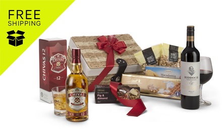Whisky & Red Gift Hamper - 9335033028433 - BRO4325; Free Shipping