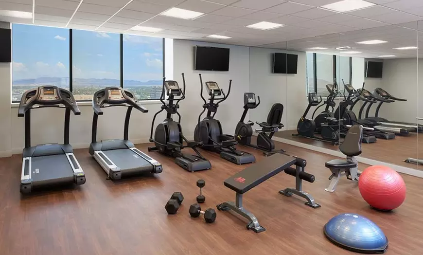 24-hour fitness center