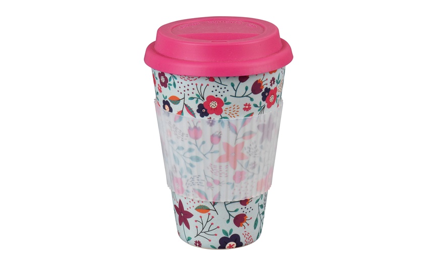 Image 5: Cambridge Floral Bamboo Travel Mug