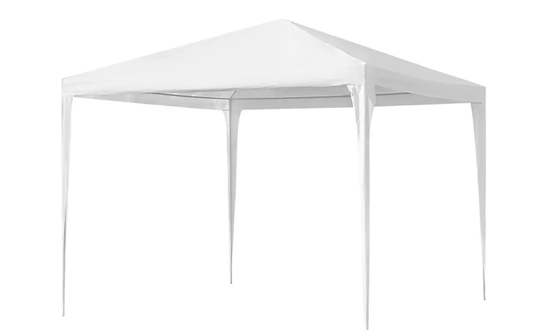 Gazebo da giardino con telaio in acciaio