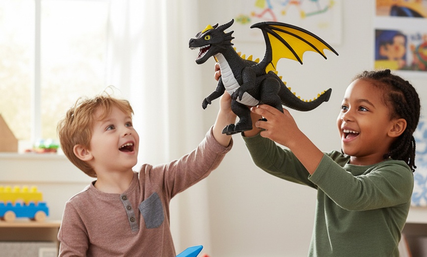 Image 6: Drago colorato 35 cm interattivo