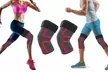 XTF Elite Knee Compression Extra Support Sleeve with Gel Grips (1 Pair) - Second Medium
