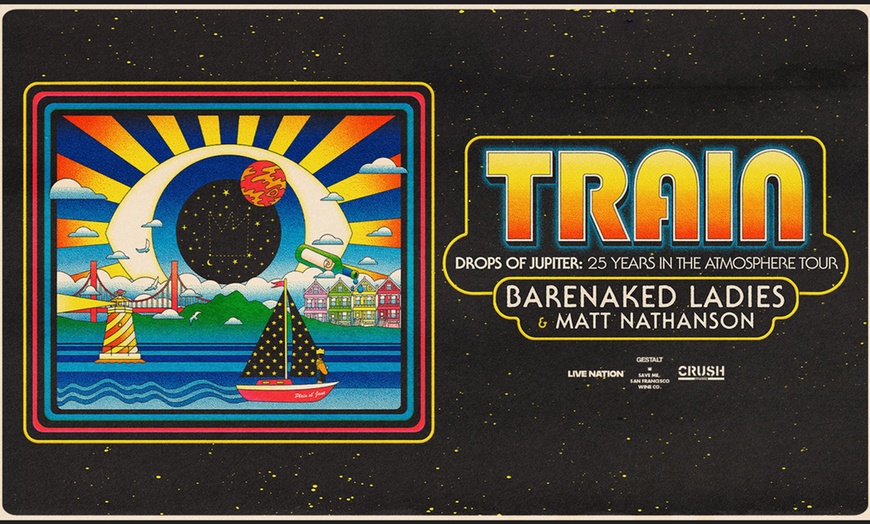 Image 1: TRAIN w/Barenaked Ladies & Matt Nathanson – Up to 49% Off