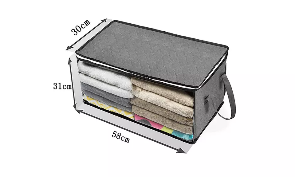 Up to Four Clothes and Linen Storage Organiser Bags
