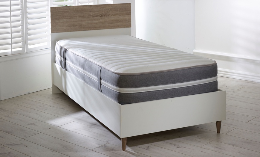 Image 2: The Sleep People Snowmere Micro Pocket Sprung Memory Foam Mattress