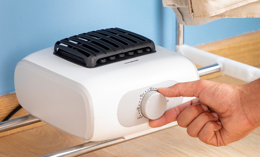 Image 15: InnovaGoods elektrischer Wäschetrockner Dupledry mit 2 Höhen 1200 W 