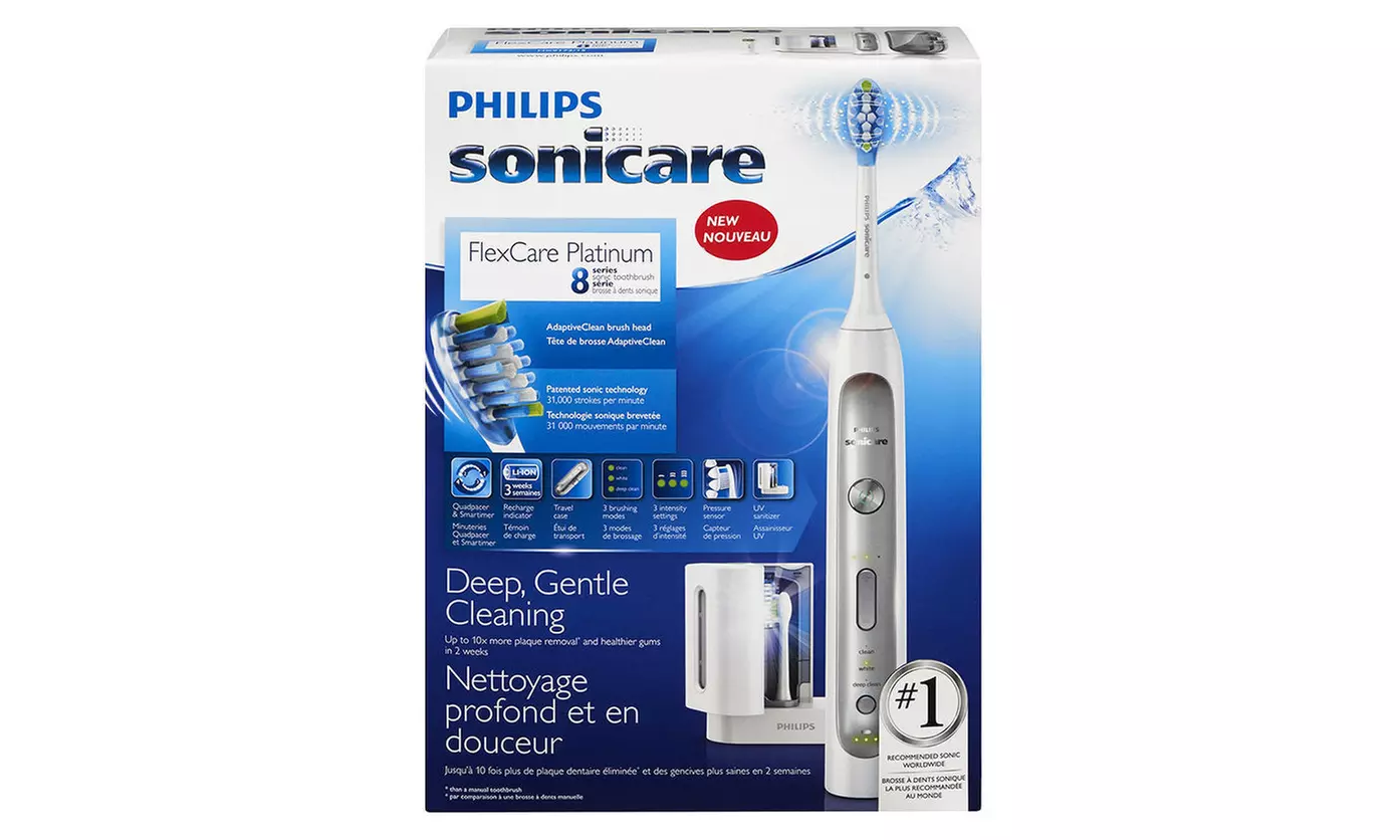 Philips Sonicare FlexCare Platinum Open-Box Electric Toothbrush at Bazaar Outlet - Primary Image