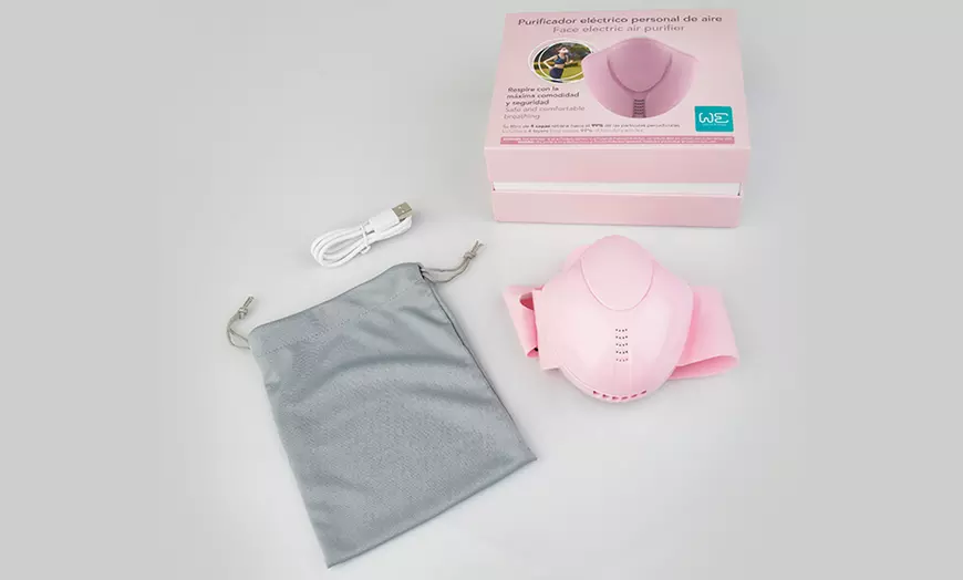 Image 18: Mondmasker met elektrische luchtreiniger