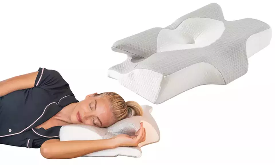 Cuscino Morfeo in memory foam a farfalla