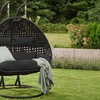 Image 1: Home Deluxe Polyrattan-Hängesessel TWIN