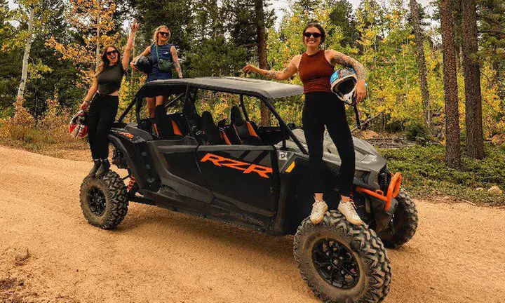 3-Hr Evening UTV Ride 2 or 4-Seater | 3:30-6:30 PM - Jun 20 - Sept 30