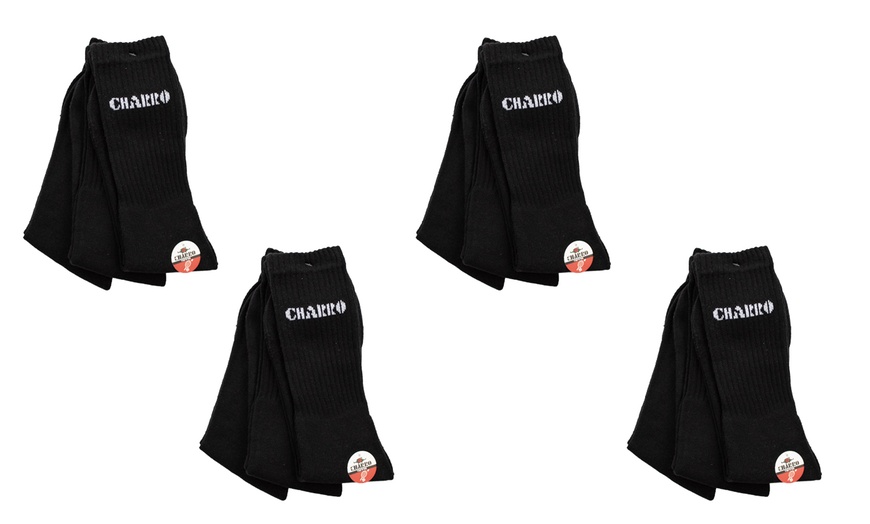 Image 18: Pack de 6, 12 o 24 pares de calcetines de caña media de El Charro