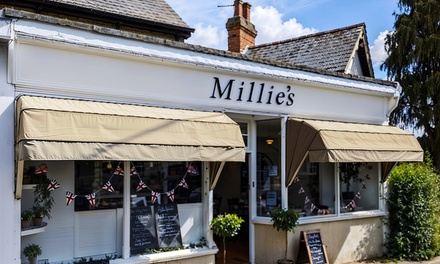 For One: Classic and Freshly Made Afternoon Tea - Millie's Deli