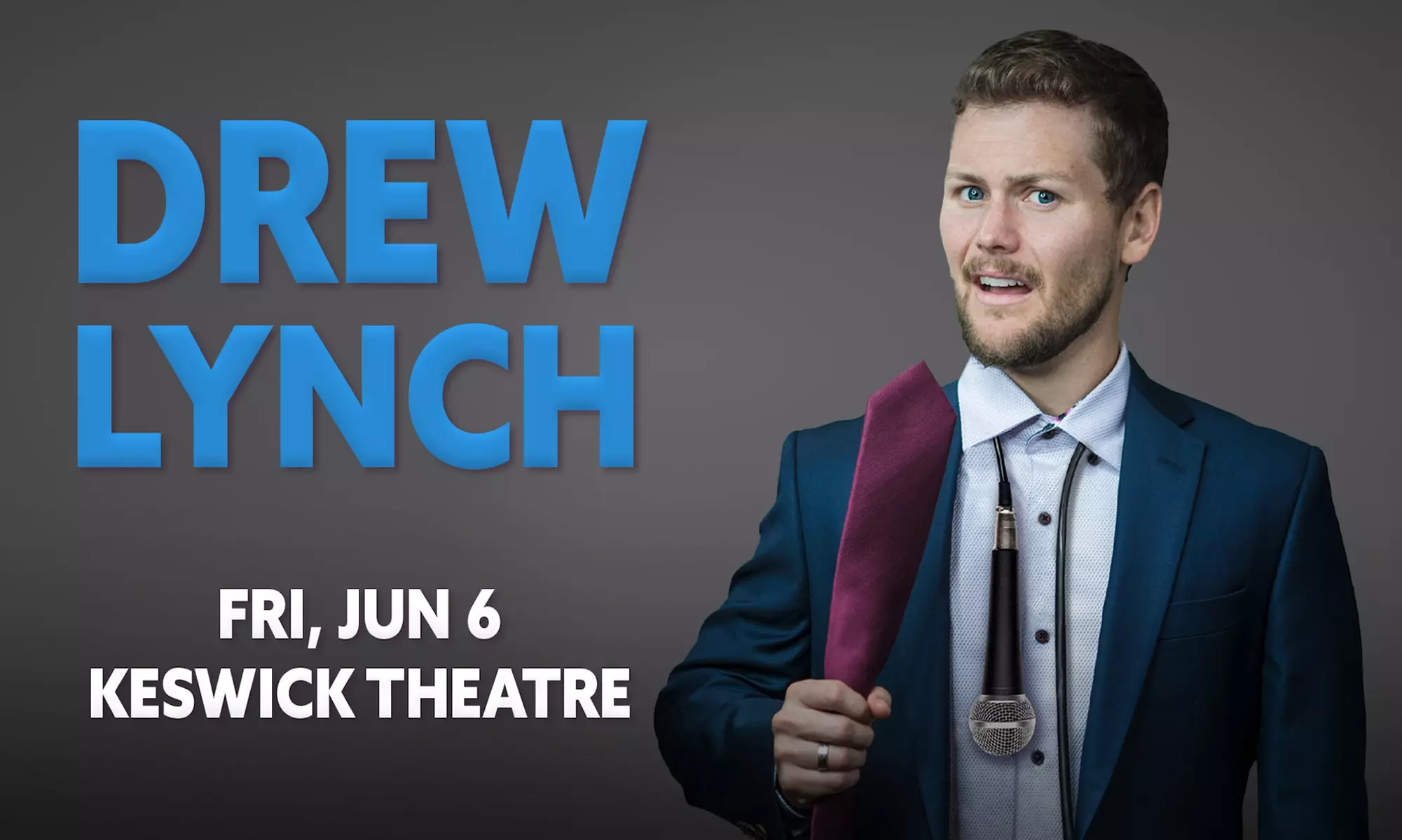 Drew Lynch at Keswick Theatre on June 6 at 8 p.m. - Primary Image
