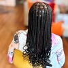 Image 4: Medium or Large Knotless Braids & Cornrow / Stitch Braid Options
