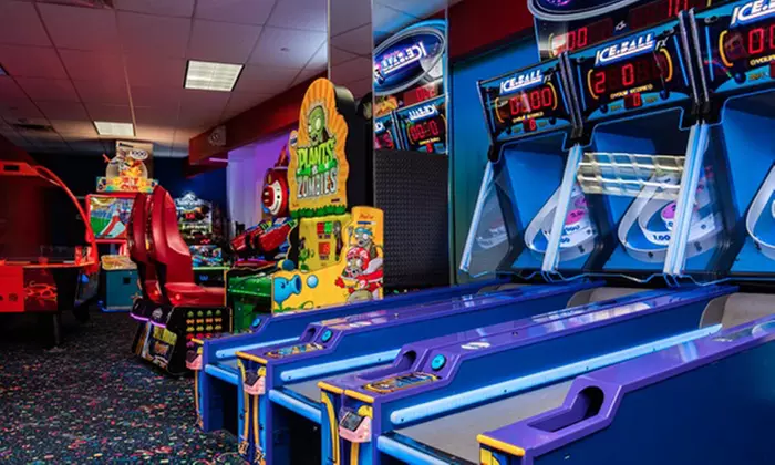 Mini Bowling (For 4 or 6), Arcade, & Pizza Packages (For 4, 6, or 8)