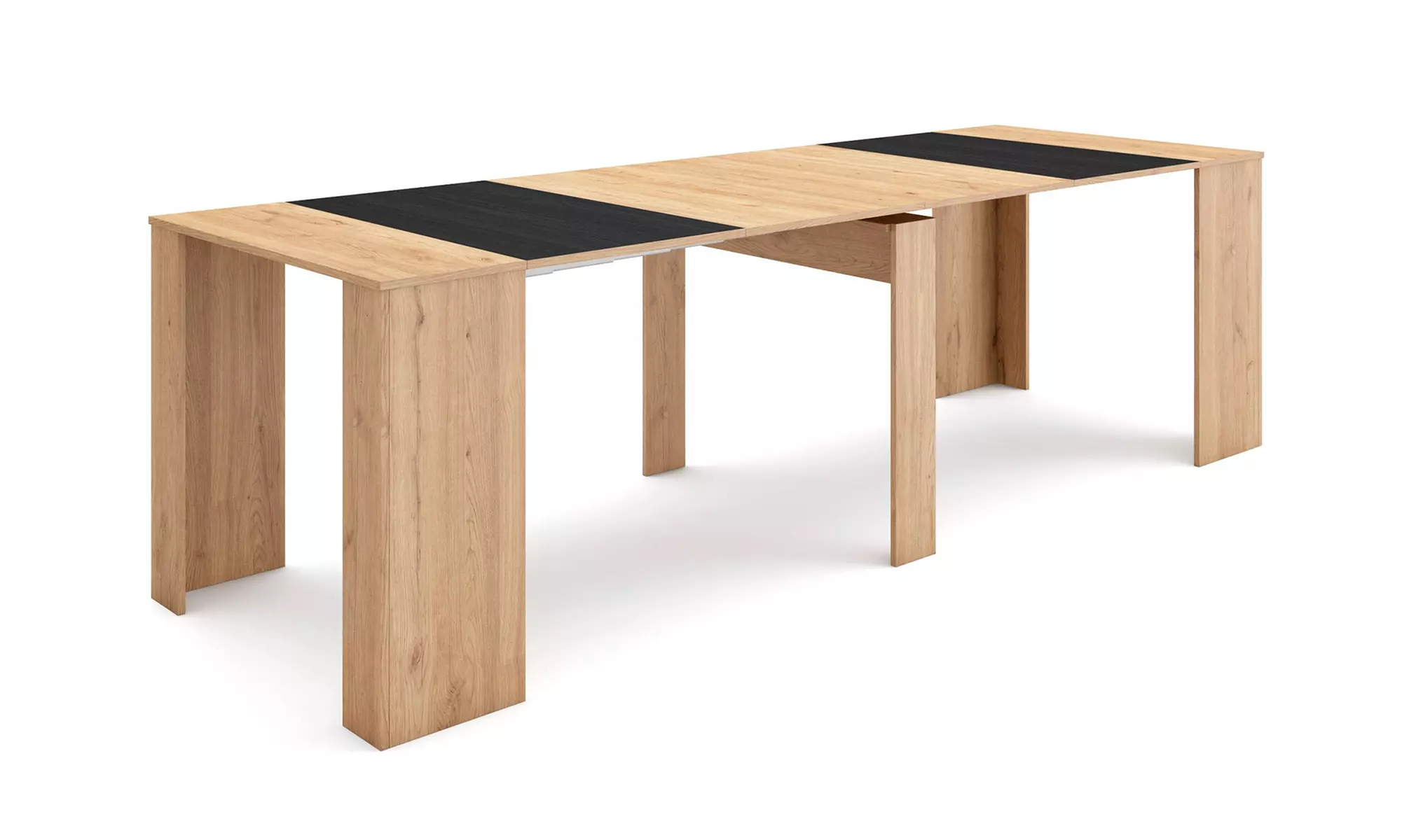 Uitschuifbare tafel voor maximaal 10 of 12 personen