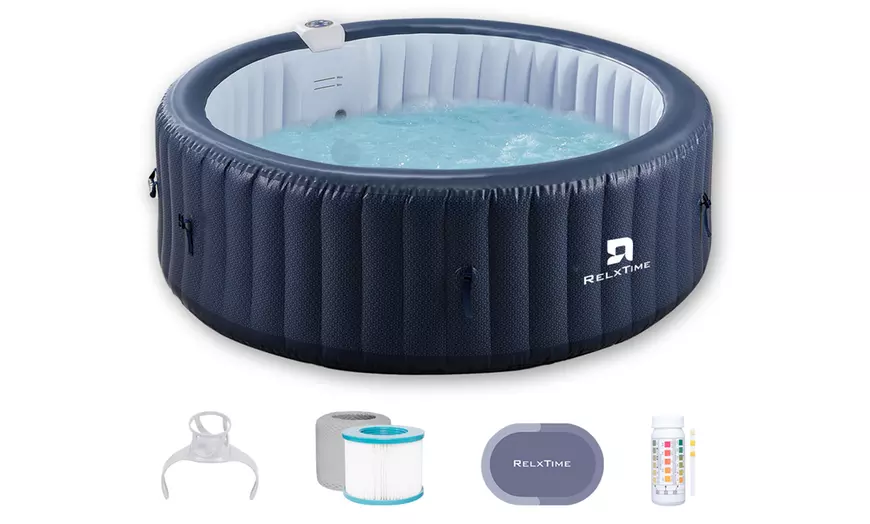Image 2: Opblaasbaar bubbelbad