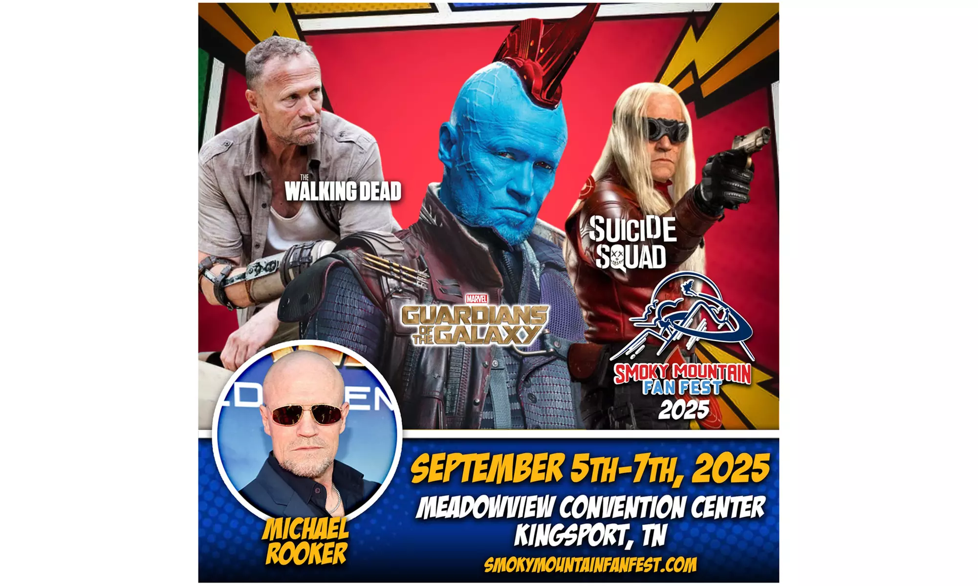 6th Annual Smoky Mountain Fan Fest - Day or Weekend Passes! 