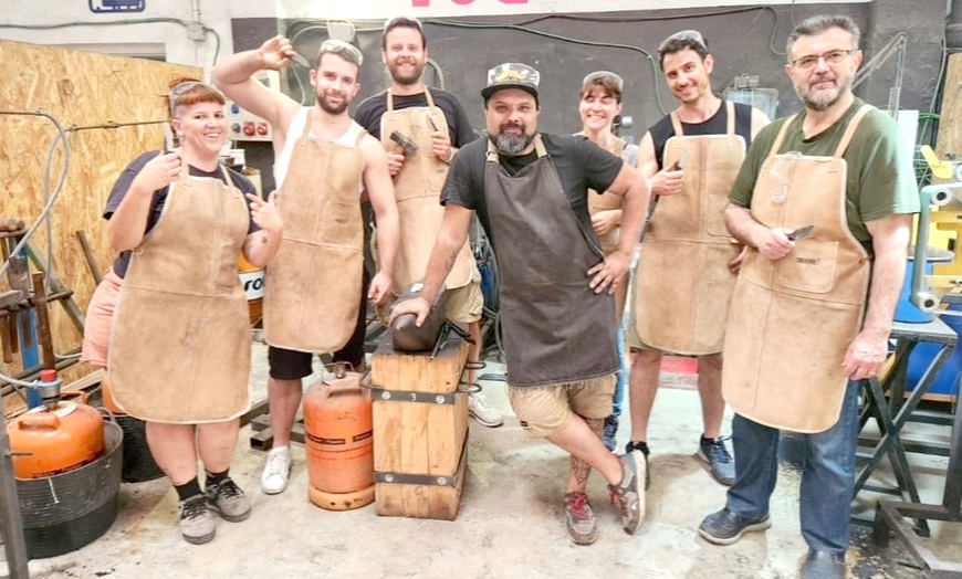 Image 15: Curso de forja para crear un abridor, cuchillo o cuchillo vikingo