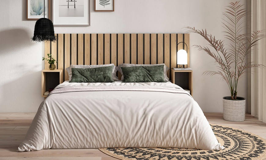 Image 19: Cabecero de cama disponible en diferentes tamaños y colores