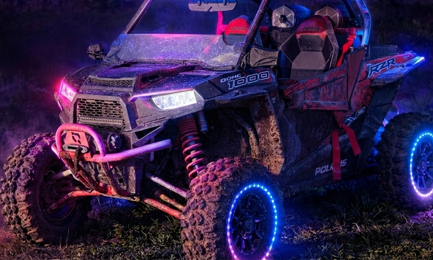 Image 2: Neon Glow Light ATV Tour – Miami's Thrilling Night Adventure