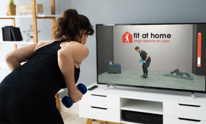 Image 6: ¡Ponte en forma desde casa! Hasta 1 año de suscripción a Fit at Home