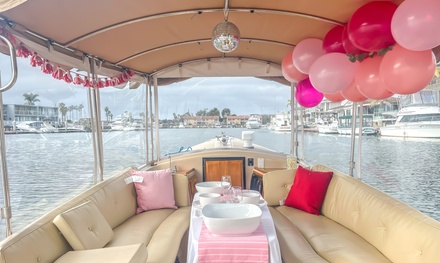 2 Hour Electric Duffy Boat Rental Valid Monday–Thursday in Huntington Harbor for 12 People - Sundream Duffy Boat Rentals - Huntington Beach, CA